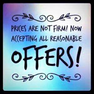 Make me an offer on bundles or single items!